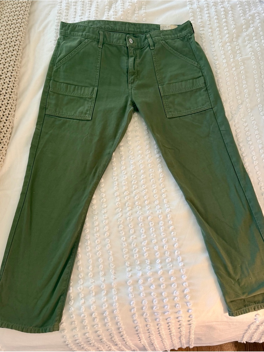Citizens of Humanity Green Utility Pocket Pants